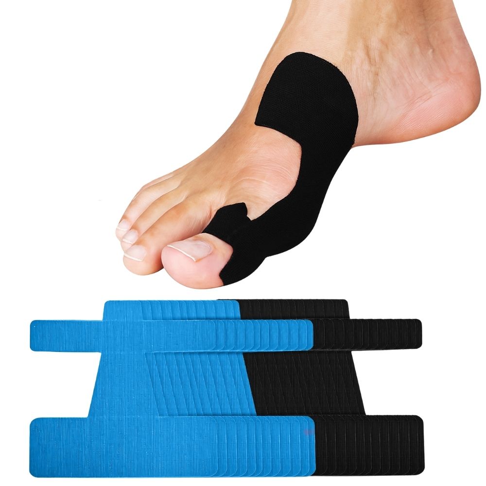 Hallux Valgus Kinesio-Tape (20 Stück) – Schmerzlinderung & Stabilisierung