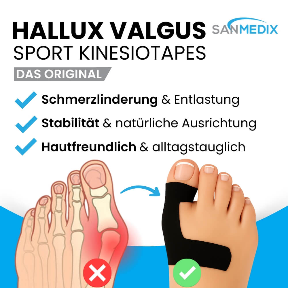 Hallux Valgus Kinesiotapes