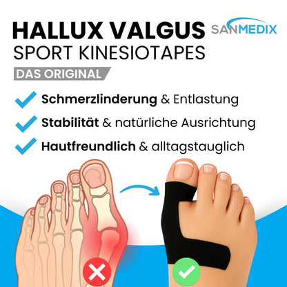 Hallux Valgus Kinesiotapes