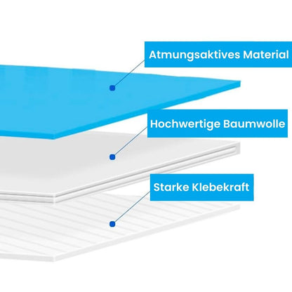 Hallux Valgus Kinesio-Tape (20 Stück) – Schmerzlinderung & Stabilisierung