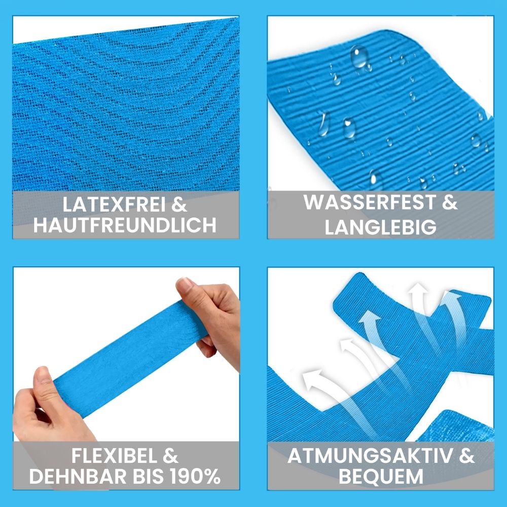 Hallux Valgus Kinesio-Tape (20 Stück) – Schmerzlinderung & Stabilisierung