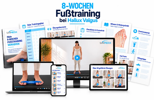 8 Wochen Fußtraining bei Hallux Valgus