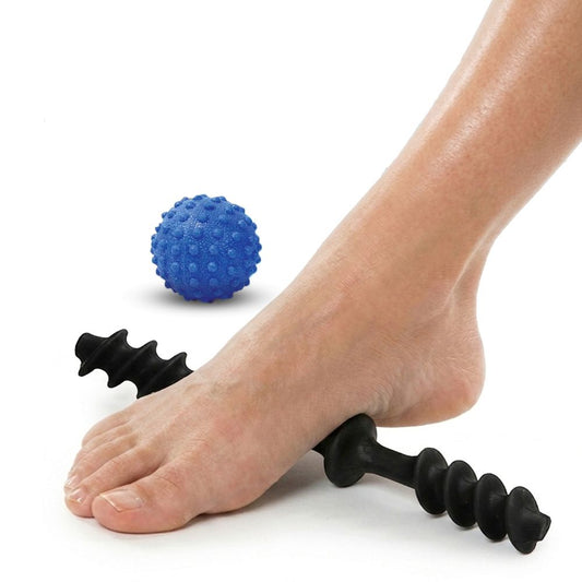 Fußmassageroller & Massageball – Faszien-Set gegen Fußschmerzen